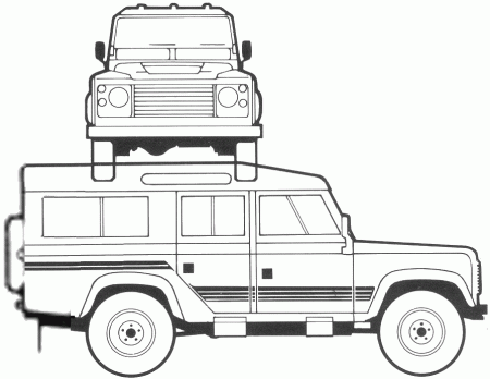 Car Blueprints / Ð§ÐµÑÑÐµÐ¶Ð¸ Ð°Ð²ÑÐ¾Ð¼Ð¾Ð±Ð¸Ð»ÐµÐ¹ - Land Rover