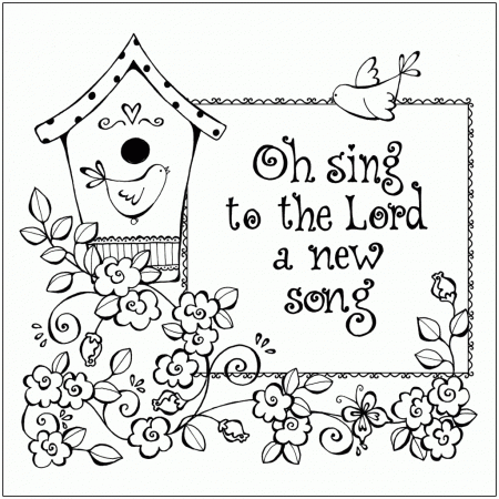 Christmas Coloring For Sunday School - Coloring