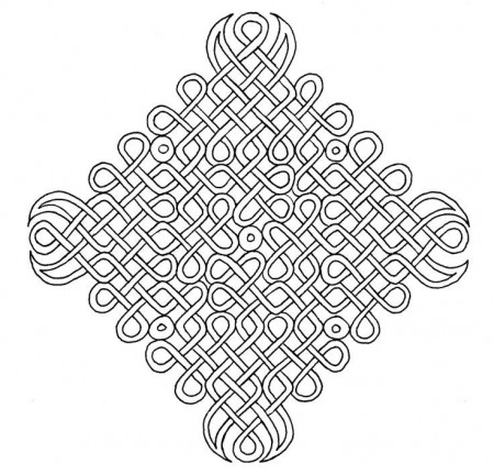 Printable Celtic Coloring Pages | Celtic mandala coloring pages ...
