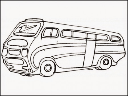 volkswagen van coloring page. vw logo vector car pictures. retro ...