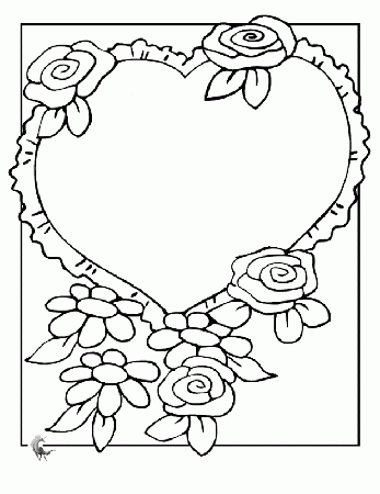 Coloring Pages Bouquet Of Flower Coloring Pages | Coloring Pages