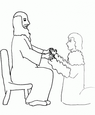Bible Story Coloring Page for Jacob and Esau | Free Bible Stories 