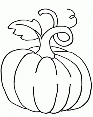 Vegetable Coloring Pages : The Great Pumpkin Vegetable Coloring 