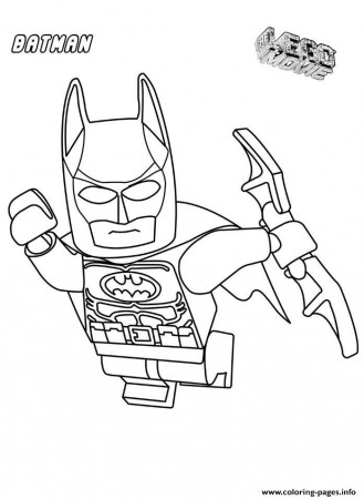 Print batman movie Coloring pages