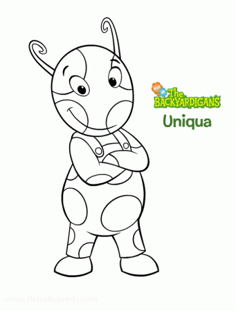 Backyardigans, The Coloring Pages | Coloring Books at Retro Reprints - The  world's largest coloring book archive!