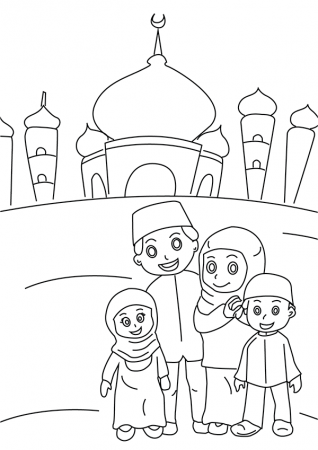 Ramadan Colouring Pages - In The Playroom