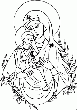 Pin by Jessica Kong on Catholic Coloring Pages