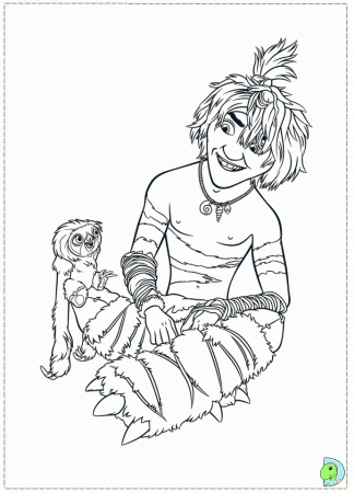 The Croods Coloring page