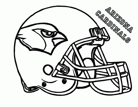 nfl helmet Colouring Pages