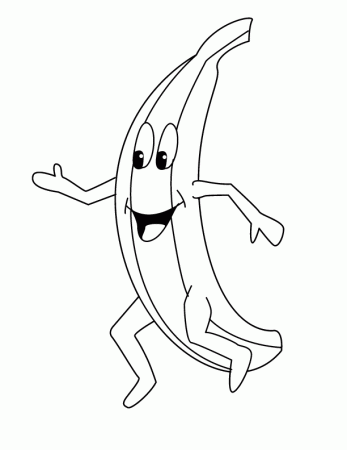 eps banana201 printable coloring in pages for kids - number 1725 