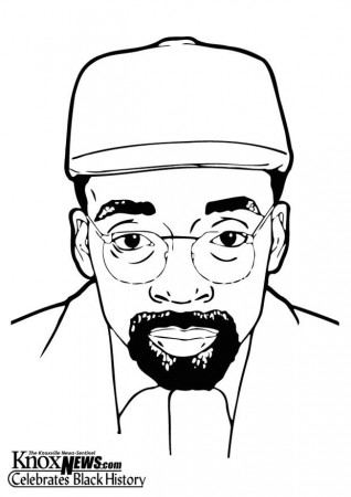 Coloring page Spike Lee - img 12865.