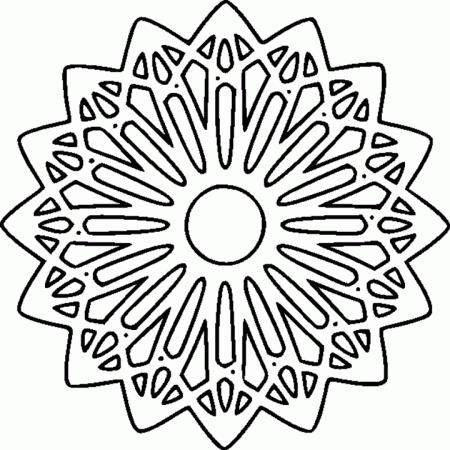 Abstract Art Coloring Pages