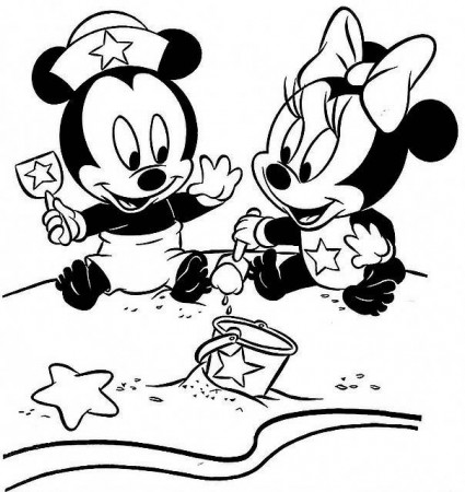Coloring Pages {Mickey & Minnie} ...