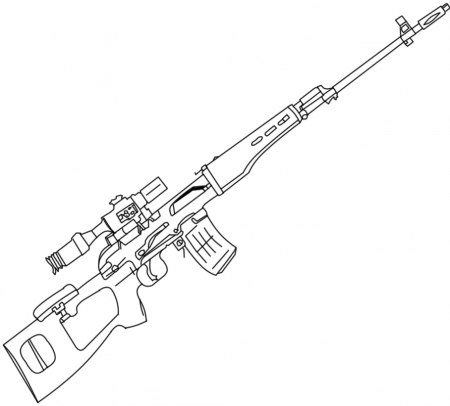 11 Pics of Sniper Rifle Coloring Pages - Sniper Rifle Coloring ...
