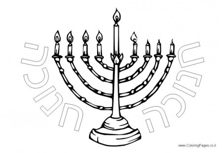 Hanukkah Coloring Pages - Free Coloring Pages For KidsFree 