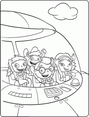 Coloring Pages Little Einsteins Printable LetsColoring 243416 