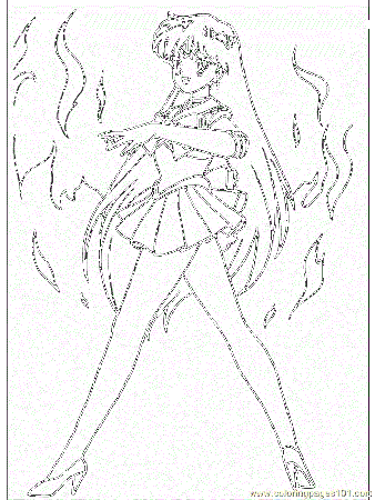 Sailor Moon Coloring Pages 27