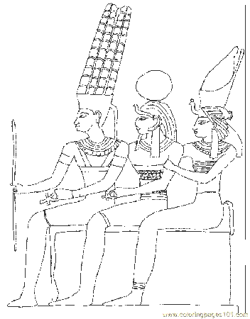Ancient Egypt Coloring Pages