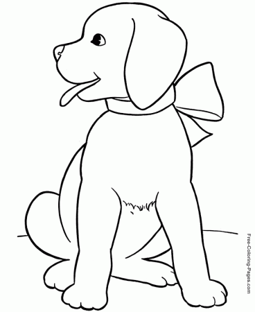 Animal coloring pages - Dog | COLORING PAGES :)