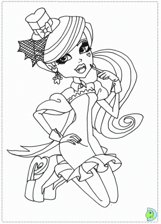 monster high dollsmonster Colouring Pages (page 2)
