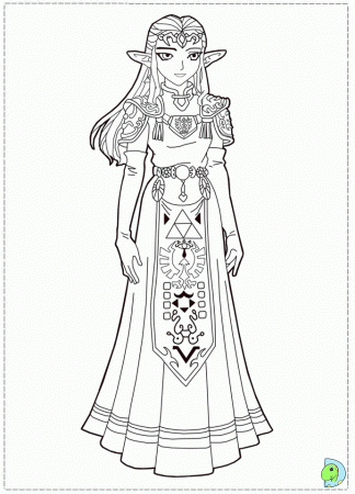Zelda Coloring Pages | Coloring Pages