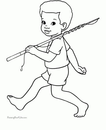 kids sports Colouring Pages (page 2)