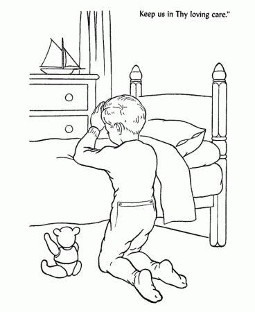 praying for you Colouring Pages (page 3)