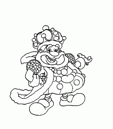 Printable Candyland Coloring Pages