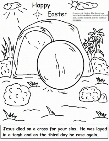 Jesus easter coloring pages - Coloring Pages & Pictures - IMAGIXS