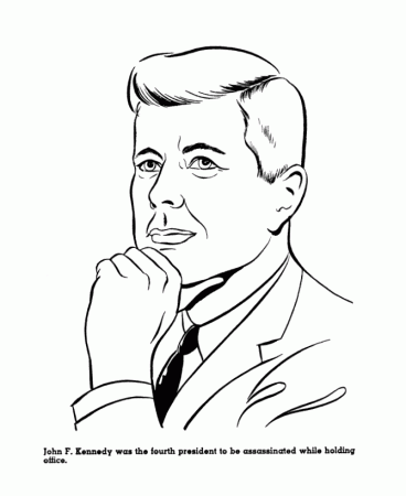 Coloring Pages For Presidents 395 | Free Printable Coloring Pages