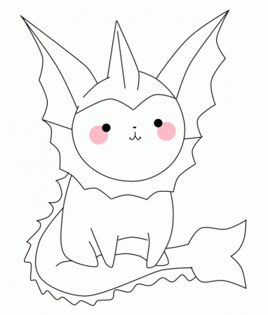 Vaporeon Coloring Pages Coloring Pages Amp Pictures IMAGIXS 225705 