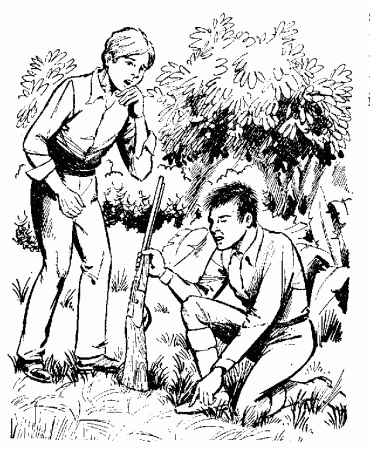 Hunting Gun Coloring Pages