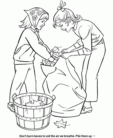 of kids helping Colouring Pages (page 3)
