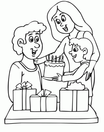 Fathers Day Coloring Pages - Free Coloring Pages For KidsFree 