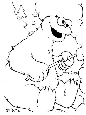 Coloring Pages - Sesame Street