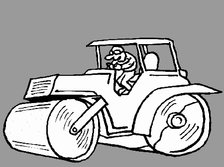 Construction Bug Coloring Page