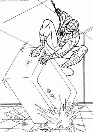 SpiderMan coloring pages 6 / SpiderMan / Kids printables coloring 