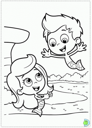 Nickelodeon Bubble Guppies Coloring Pages