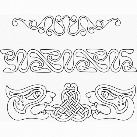 Celtic | Other Coloring Pages & Embroidery Designs