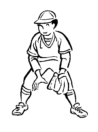 Baseball Color Sheets | Coloring Pages For Kids | Kids Coloring 