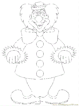 Circus Animals Colouring Pages (page 3)