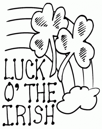 Luck of the Irish | Coloring Pages