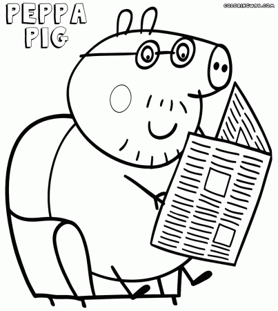 Peppa Pig coloring pages | Coloring pages to download and print