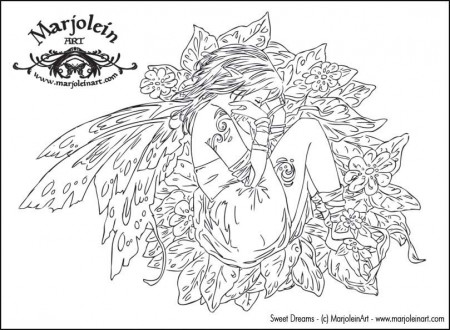 Fairy Coloring Pages For Adults (19 Pictures) - Colorine.net | 23325