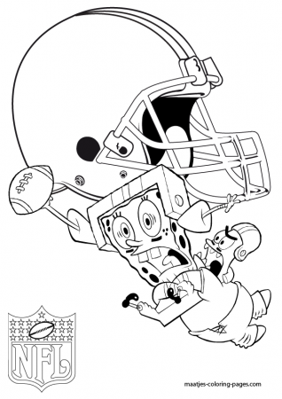 Cleveland Browns Colouring Page