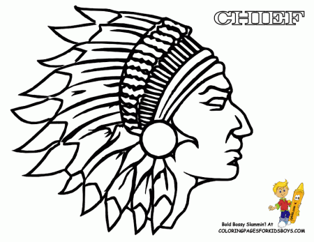 Native American Indian Coloring Pages - Colorine.net | #2349