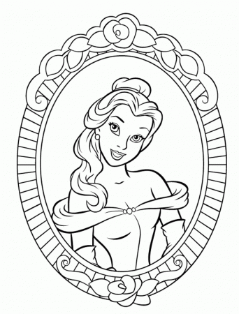 Beauty and the Beast Coloring Pages and Book | UniqueColoringPages