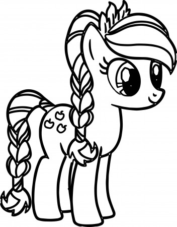 Pony Cartoon My Little Pony Coloring Pages (With images) | Unicorn ...