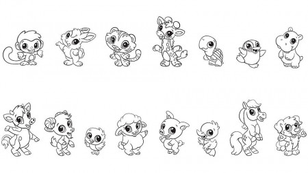 Coloring Pages Of Cute Baby Animals Coloringpages321com. Cute ...