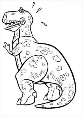 Rex Dinosaur Toy Story 2 Coloring Page - Boys Coloring Sheets ...